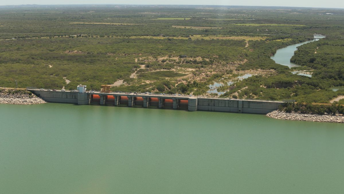 La presa El Cuchillo está resintiendo la baja en escurrimientos del río San Juan, clave para el suministro de agua en Nuevo León | Roberto Alanís