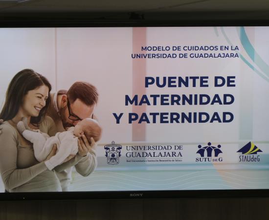 Presentación de la iniciativa Puentes de maternidad y paternidad. (Cortesía)