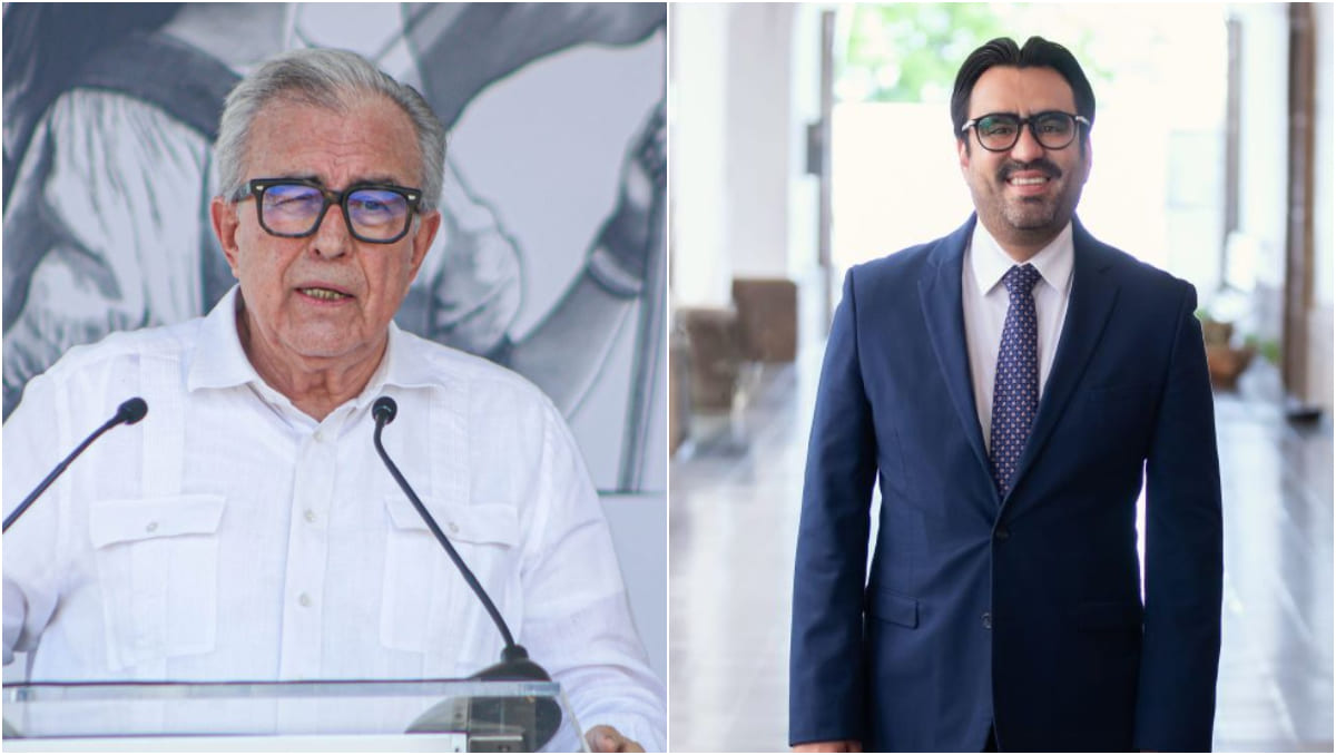 Rubén Rocha Moya y  Juan de Dios Gámez Mendívil fueron acusados de vínculos con el narco por Estados Unidos. (Cuartoscuro | Especial)