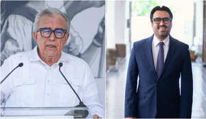 Rubén Rocha Moya y  Juan de Dios Gámez Mendívil fueron acusados de vínculos con el narco por Estados Unidos. (Cuartoscuro | Especial)