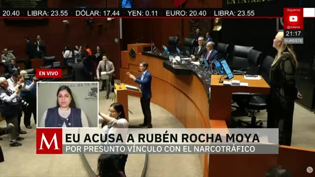 Senadores arremeten contra Rubén Rocha por acusaciones de EU | Pedro Gamboa, 29 de abril de 2026