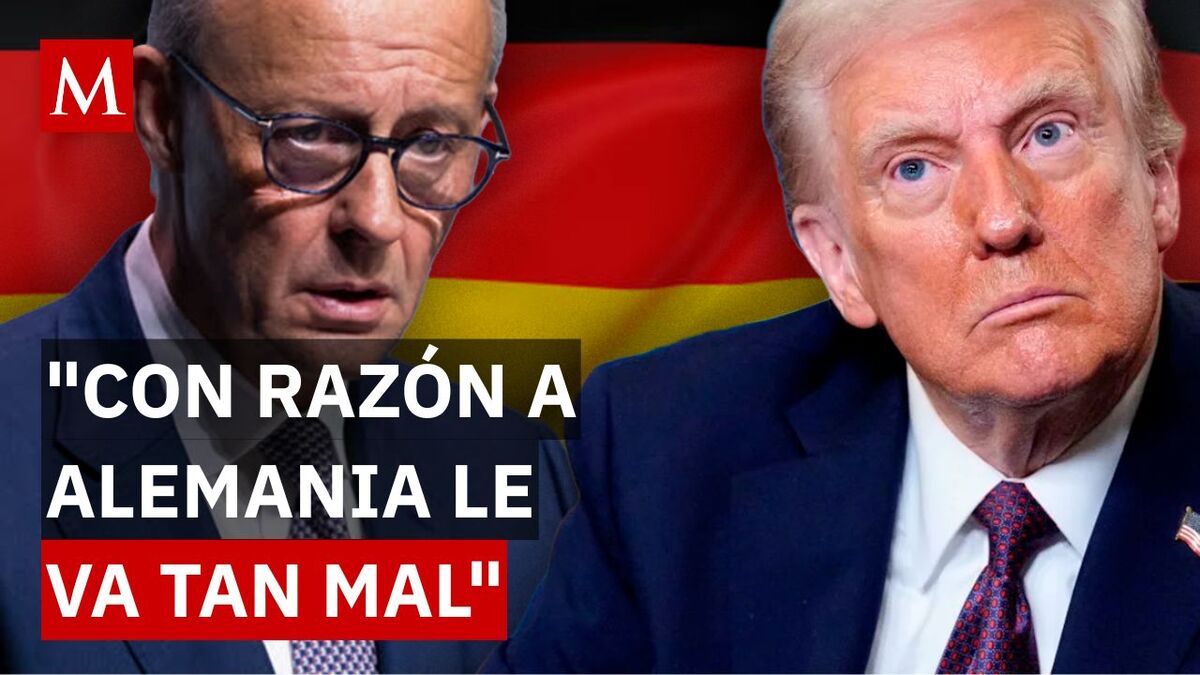 ¡Tensión total! Trump estalla contra el canciller alemán: “No sabe de lo que habla”