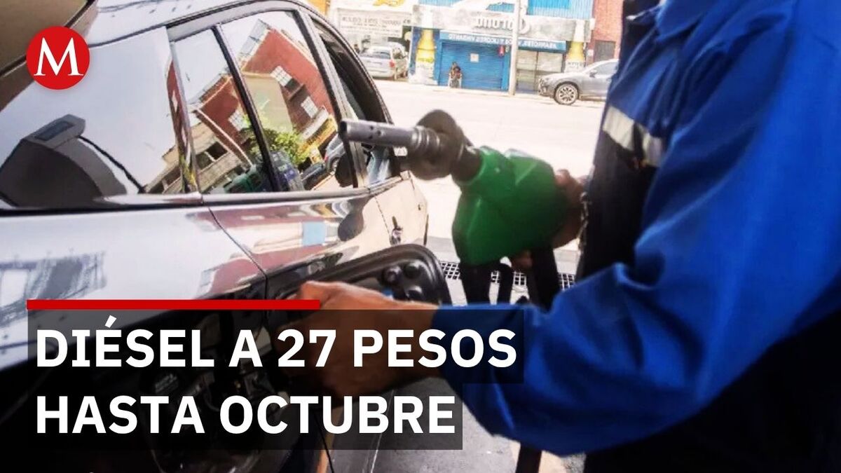 Acuerdo para mantener diésel a 27 pesos es temporal, dice Onexpo