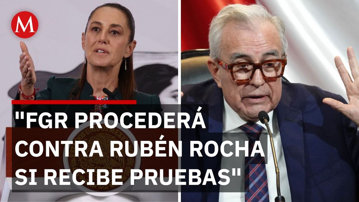 Caso Rocha Moya: Sheinbaum pone la vara alta a las pruebas de la FGR
