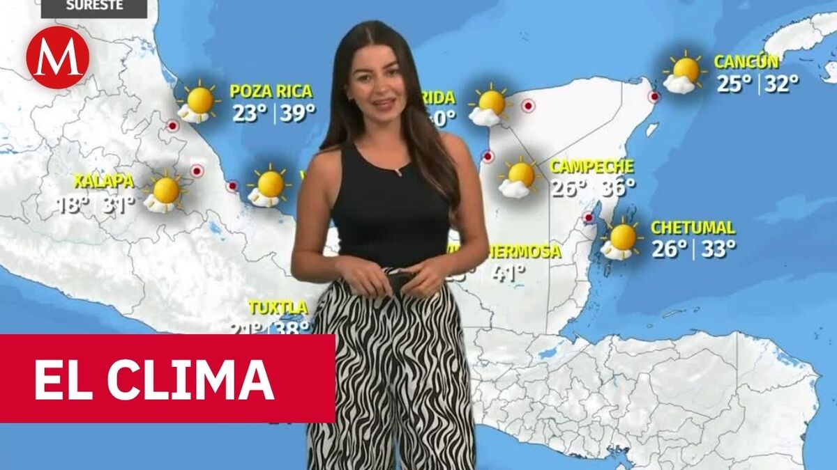 Clima de hoy jueves 30 de abril de 2026 | Pronóstico con Sandy Tok