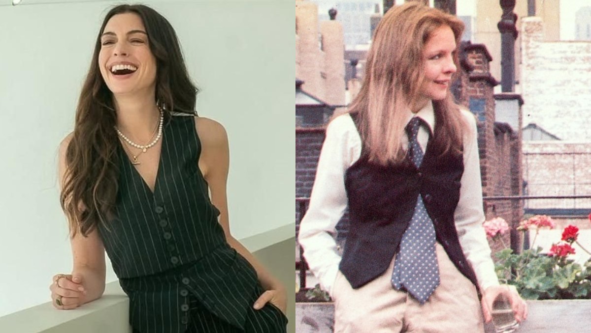 Como el estilo de Annie Hall es la inspiración para el nuevo vestuario de Andy Sachs en la secuela de El Diablo Viste a la Moda (Especial)