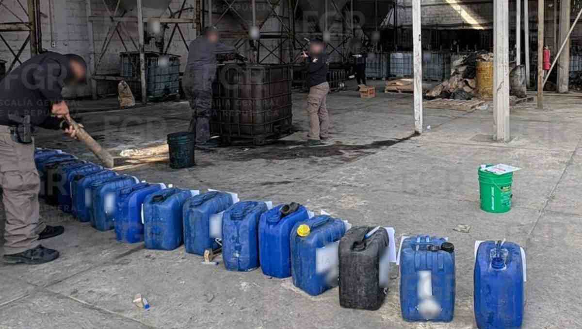Se impuso prisión preventiva oficiosa contra cinco de los imputados por el delito de almacenamiento ilícito de hidrocarburo. Foto: Especial