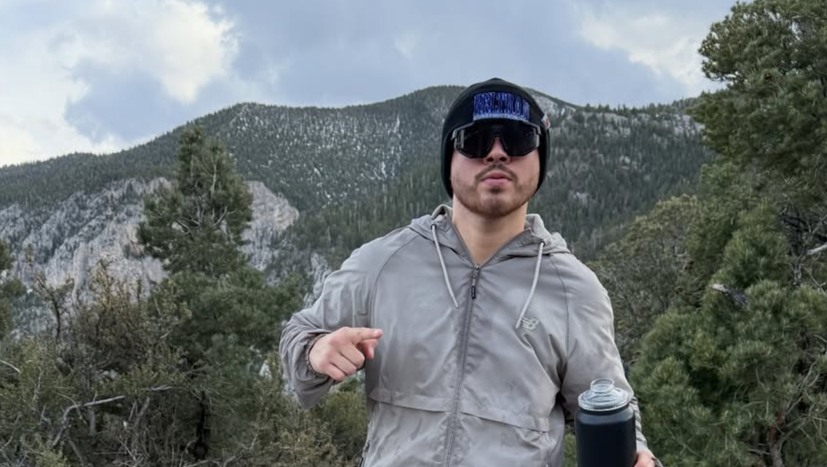 Isaac Lucero, el boxeador que peleó contra el espejo antes que contra un rival (Instagram @isac_lucero)