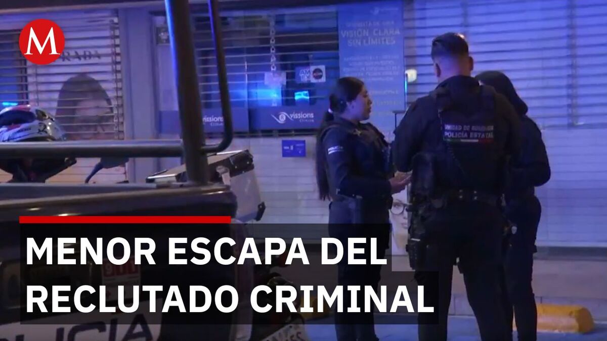 Joven de 16 años escapa de reclutamiento criminal y es rescatado en Tlaquepaque