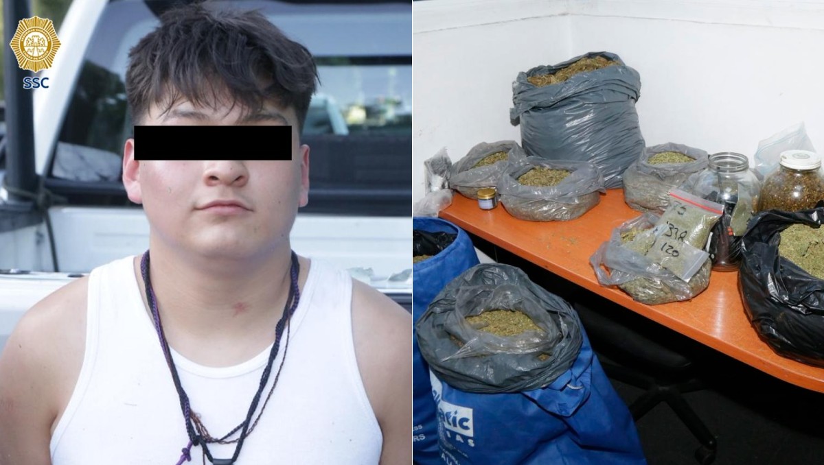 Los jóvenes detenidos serían integrantes de un grupo delictivo que opera en la Ciudad de México. | Foto: SSC