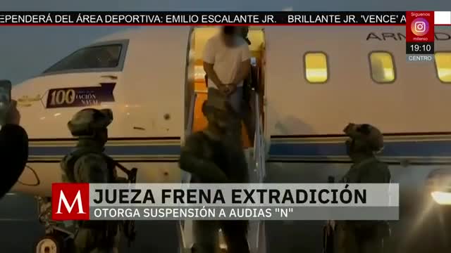 Jueza frena extradición de 'El jardinero' al otorgar una suspensión | Jaime Núñez, 30 de abril 2026