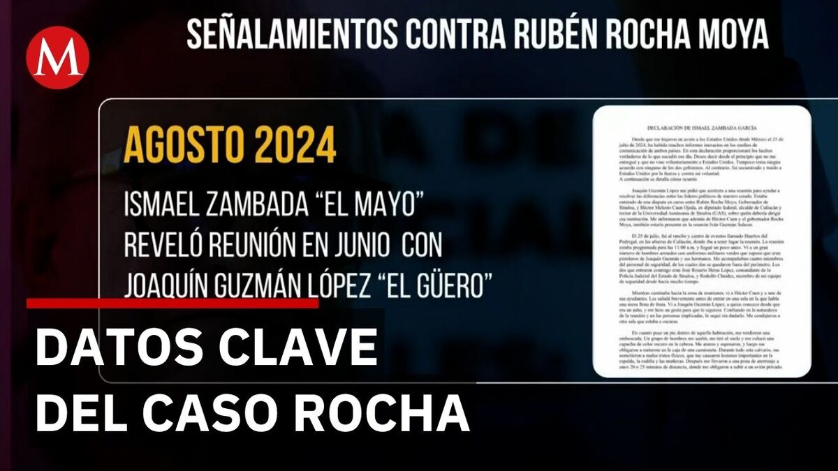 Milenio revela antecedentes de Rocha Moya y presuntos nexos con el narco