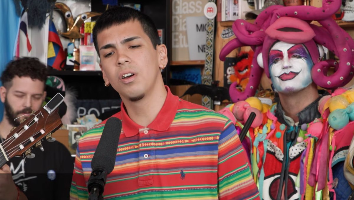 Milo J llega a Tiny Desk: así fue su presentación en el icónico formato (Foto: Tiny Desk)