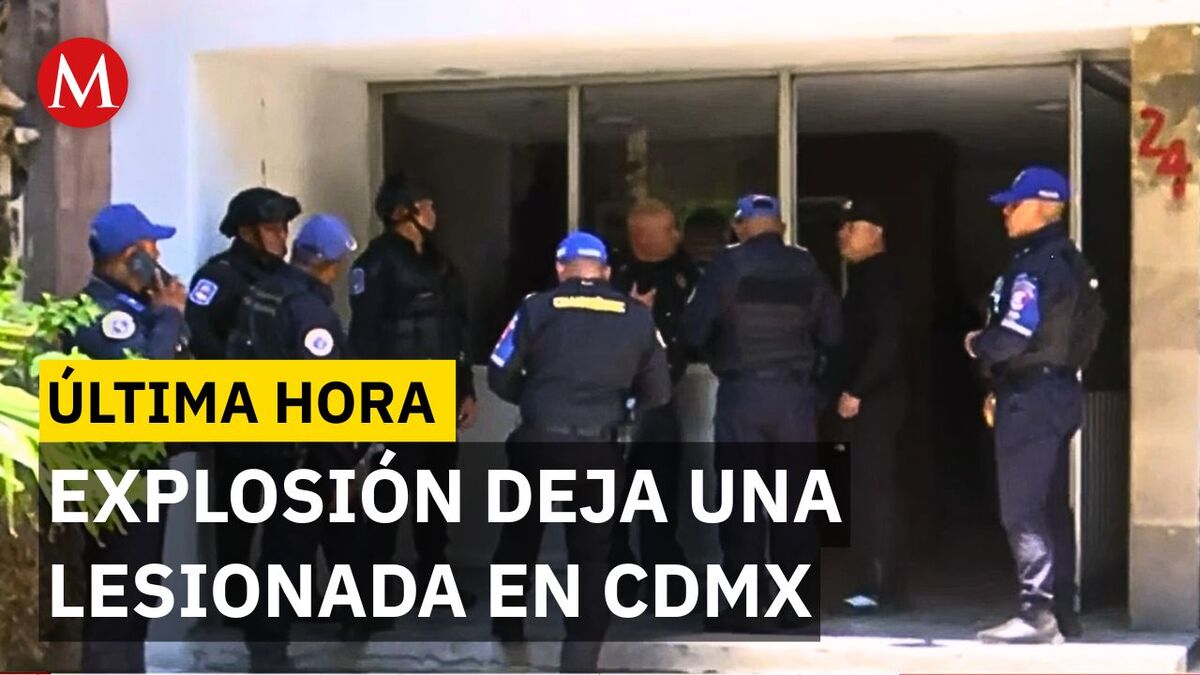 Mujer resulta gravemente herida tras explosión en departamento en la colonia Tabacalera