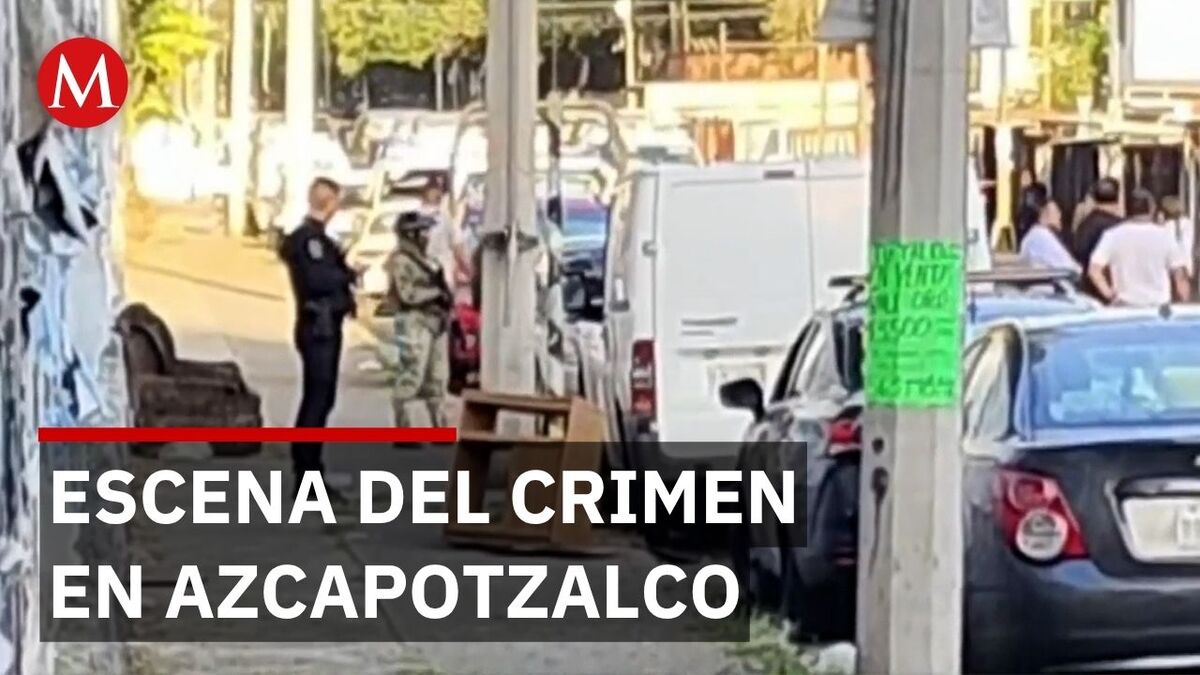Multihomicidio en Azcapotzalco, CdMx, deja tres hombres sin vida en andador