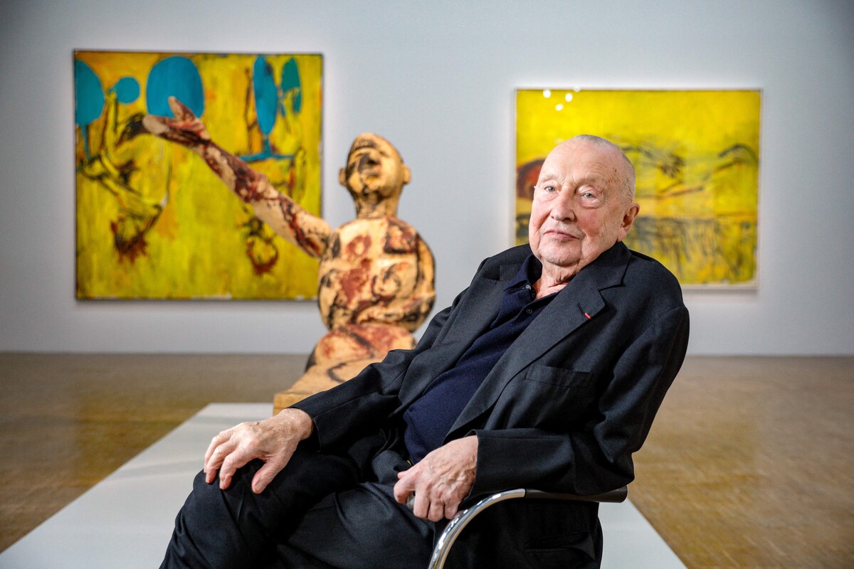 Murió el pintor Georg Baselitz | Fotografía: AFP