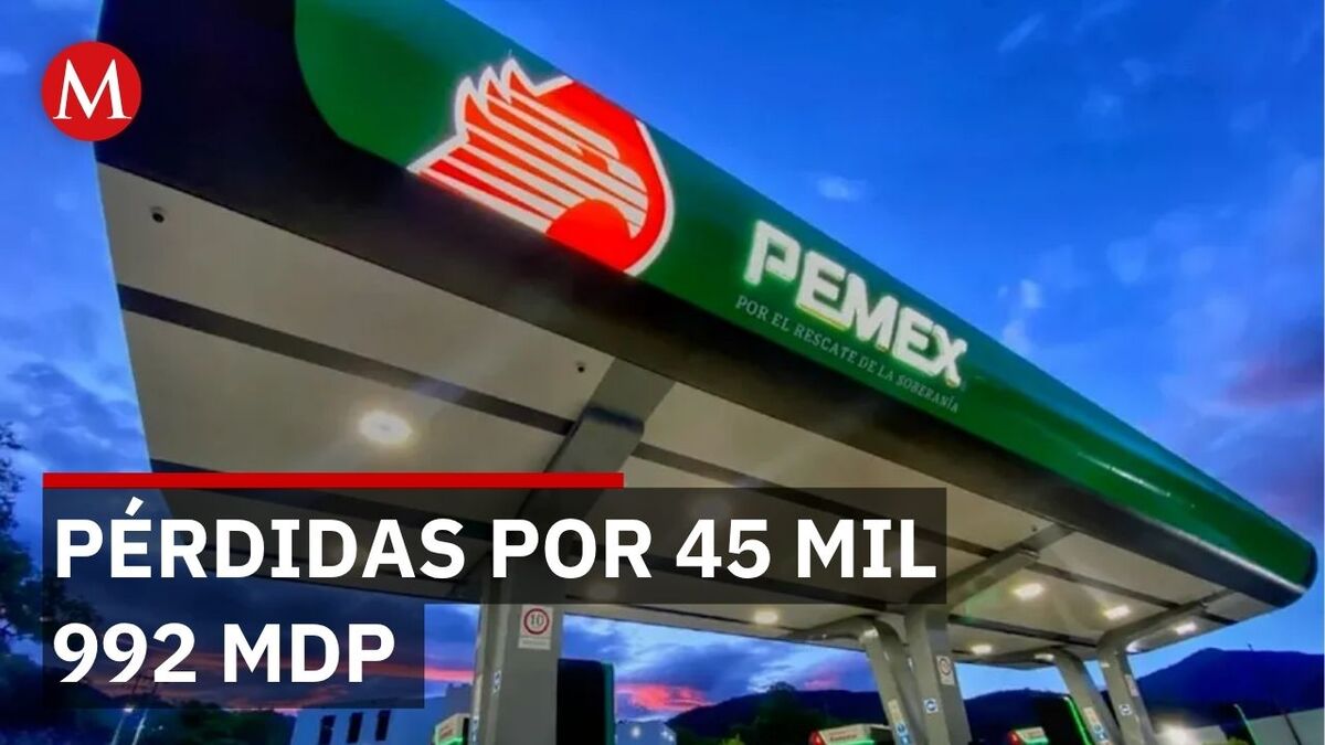 Pemex pierde 45 mil mdp en el primer trimestre del año