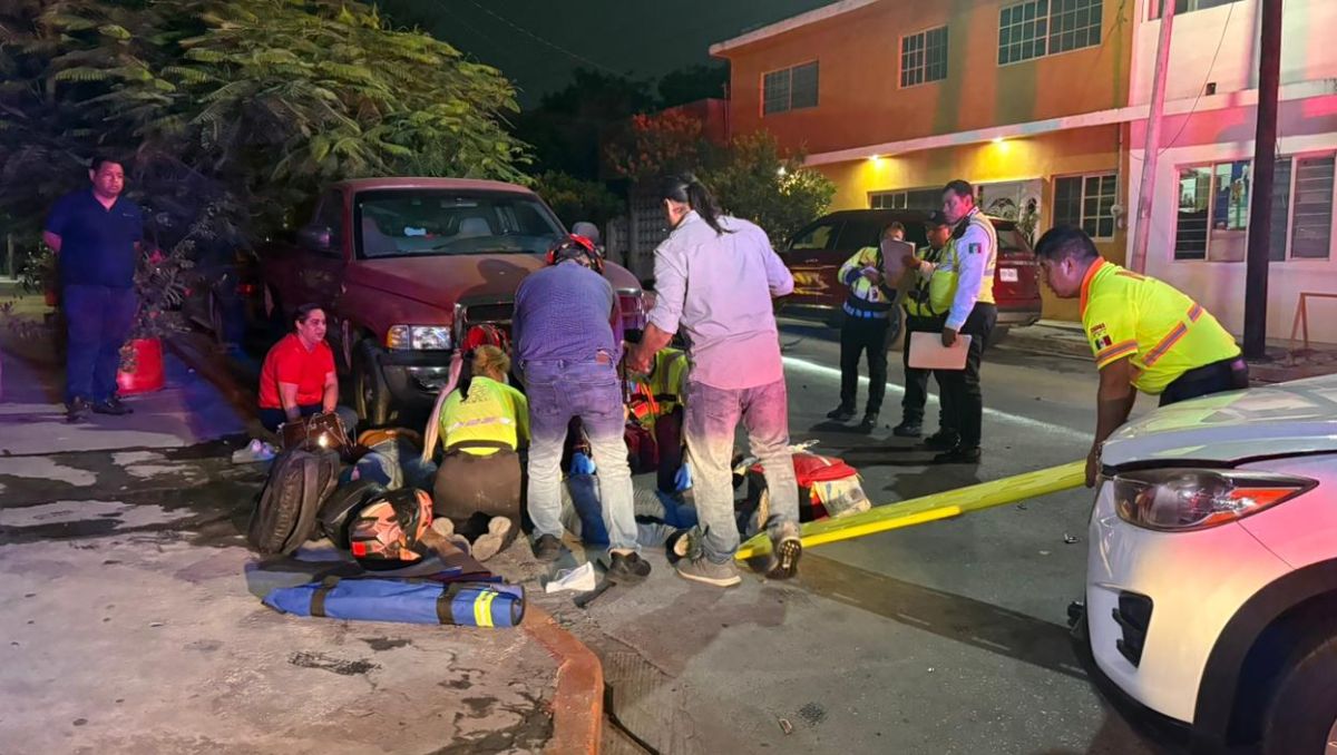 El percance se registró en el cruce de la avenida Chapultepec y la calle Quinta Zona. | Ángel Mercado