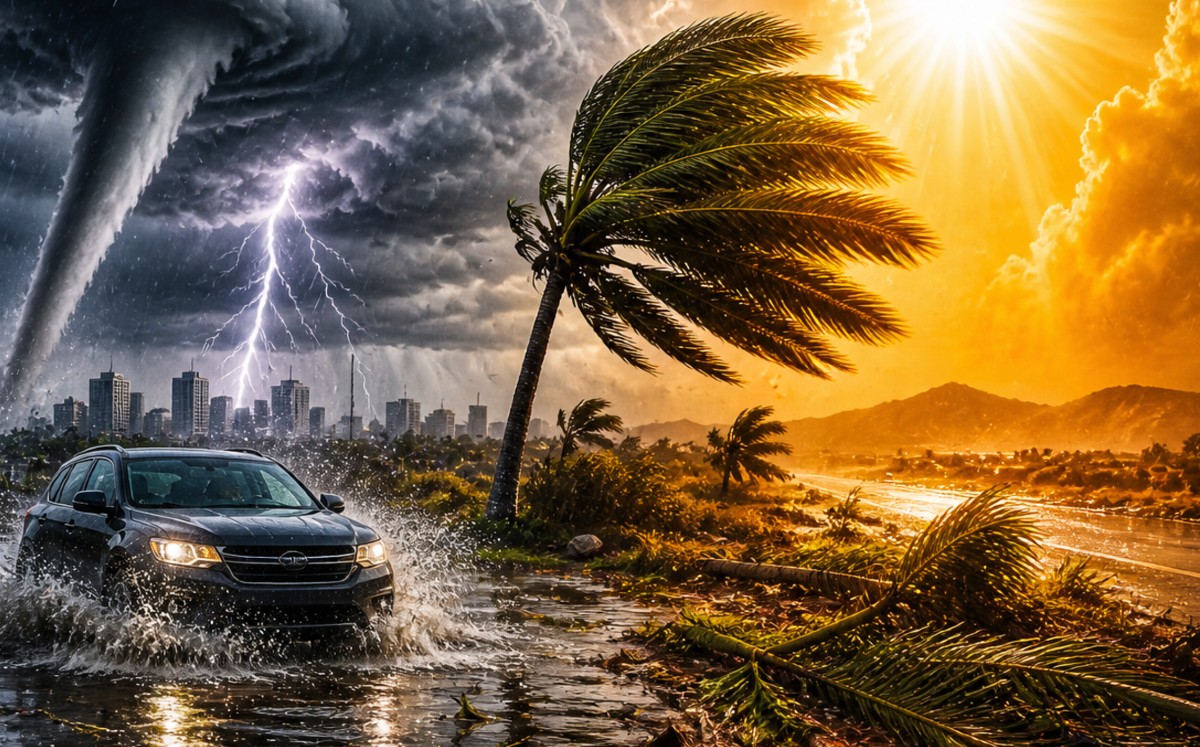 Prevén lluvias, tormentas y granizada para este viernes 1 de mayo 2026 en Tamaulipas | Imagen ilustrativa IA
