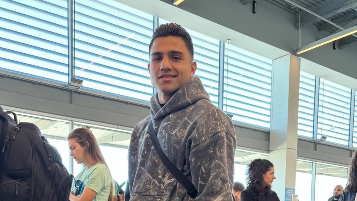 'Toro' Reséndiz y Jaime Munguía previo a su pelea en Las Vegas (Instagram @toro_resendiz1)