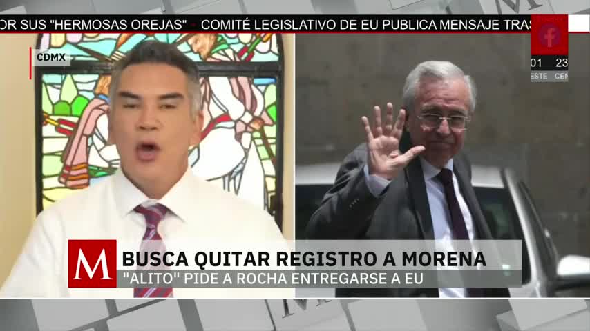'Alito' pide entregar a Rocha Moya; asegura que Morena es cártel | Paola Barquet, 30 de abril 2026