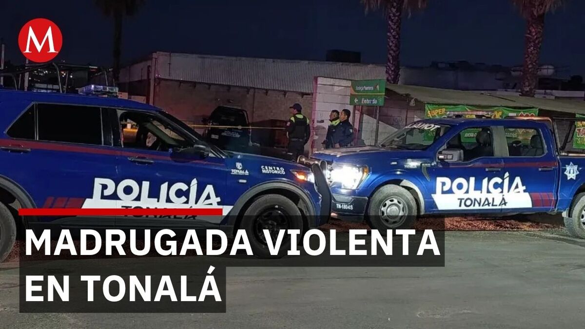 Balacera en Tonalá: policías se enfrentan a hombres armados durante la madrugada