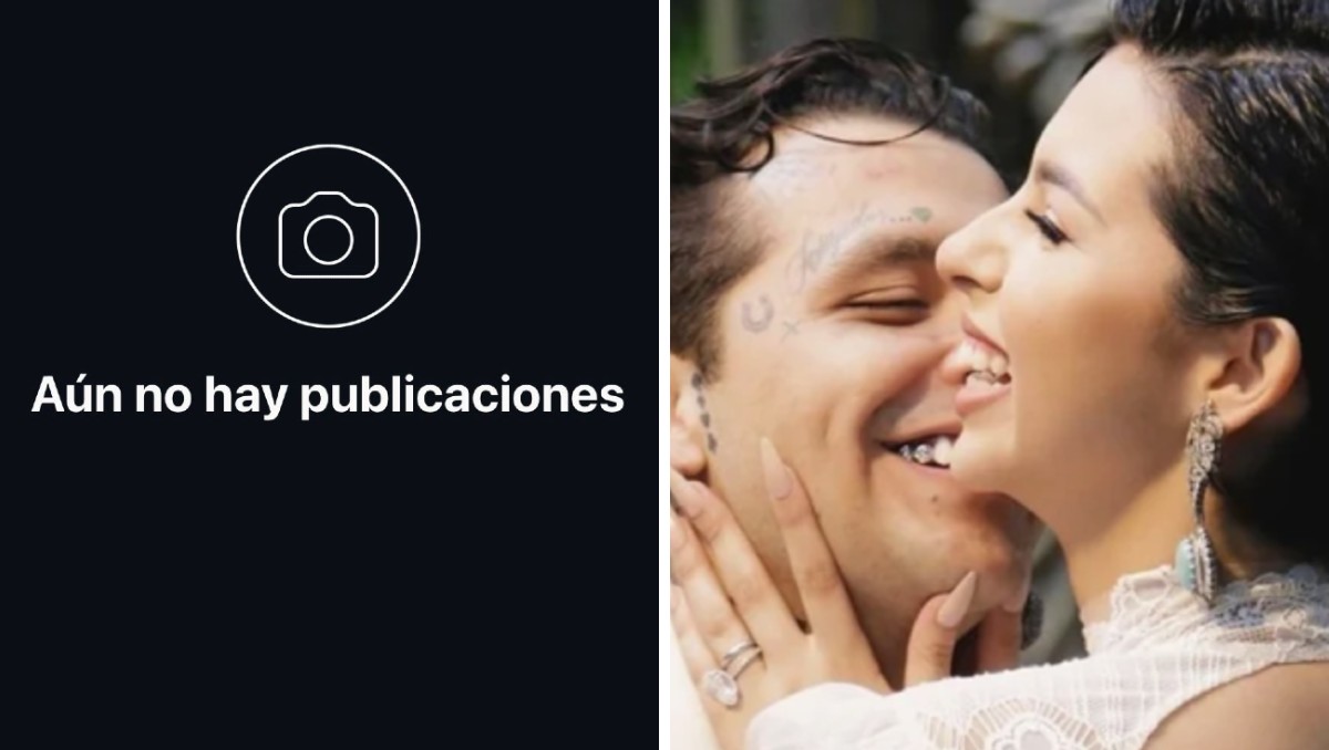 Christian Nodal elimina las fotos de su boda con Ángela Aguilar |IG