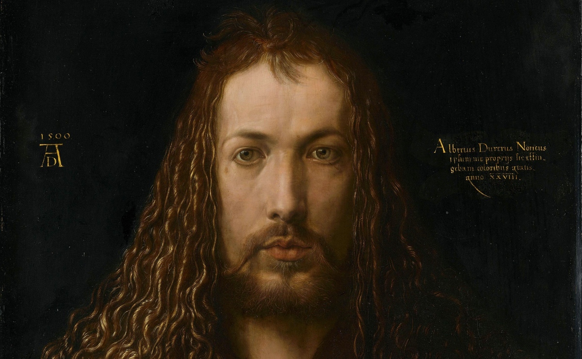 Detalle de autorretrato de Albrecht Dürer. (Wikimedia Commons)