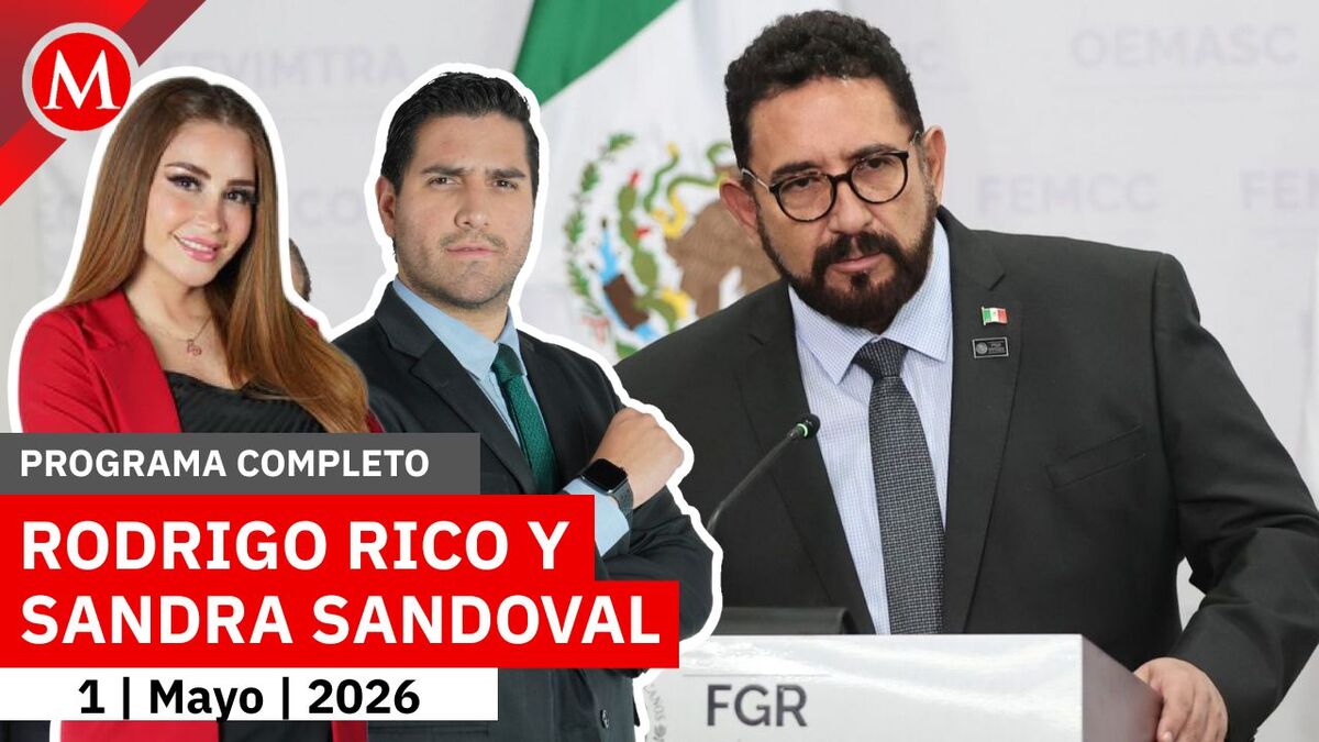 FGR solicita a EU pruebas contra Rocha Moya | Milenio Noticias, 1 de mayo de 2026