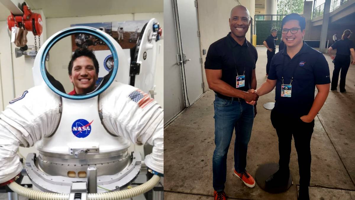 El ingeniero mexicano llegó a conocer a tripulantes de Artemis II. | CNN