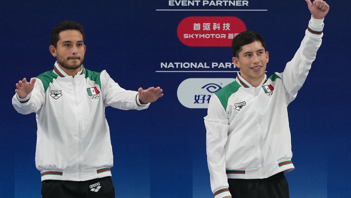 Kevin Berlín y Randal Willars ganan medalla de bronce en Mundial de Clavados 2026 (AP)