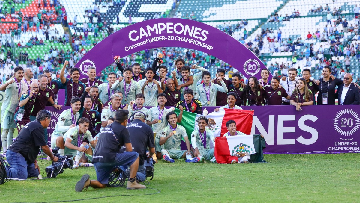 México fue sede del Premundial Sub 20 de Concacaf y fue campeón (Mexsport)