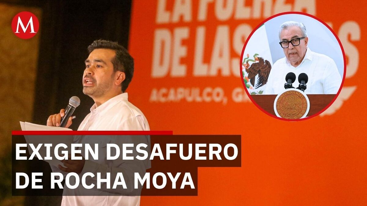 Movimiento Ciudadano pide desafuero de Rubén Rocha Moya y funcionarios acusados por EU