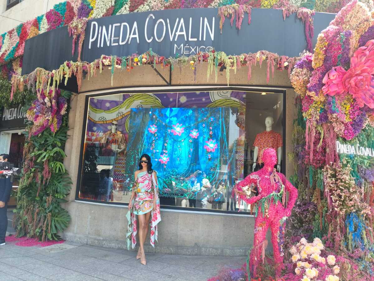 Pineda Covalin presenta su colección Arte efímero en el marco del Festival Flores y Jardines  / Adriana Jiménez