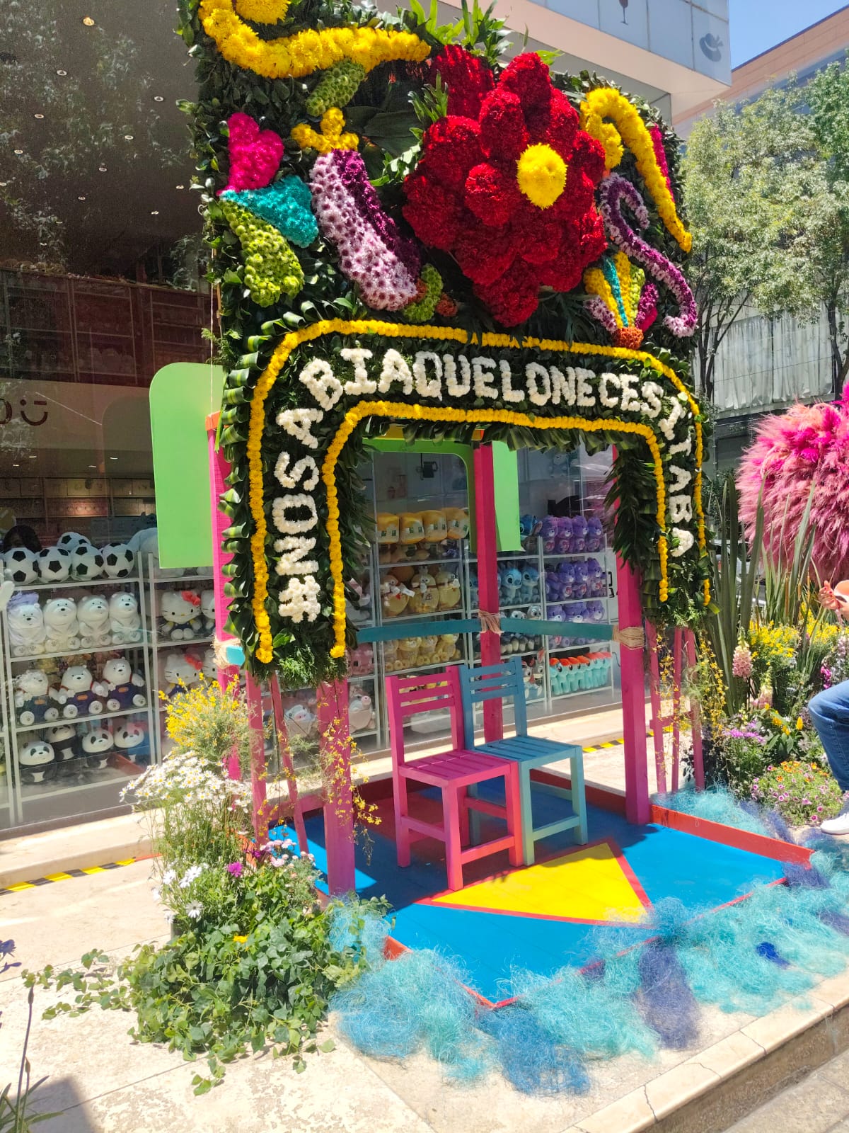 La recreación de Xochimilco es una de las instalaciones que más se solicitan para la foto / Adriana Jiménez