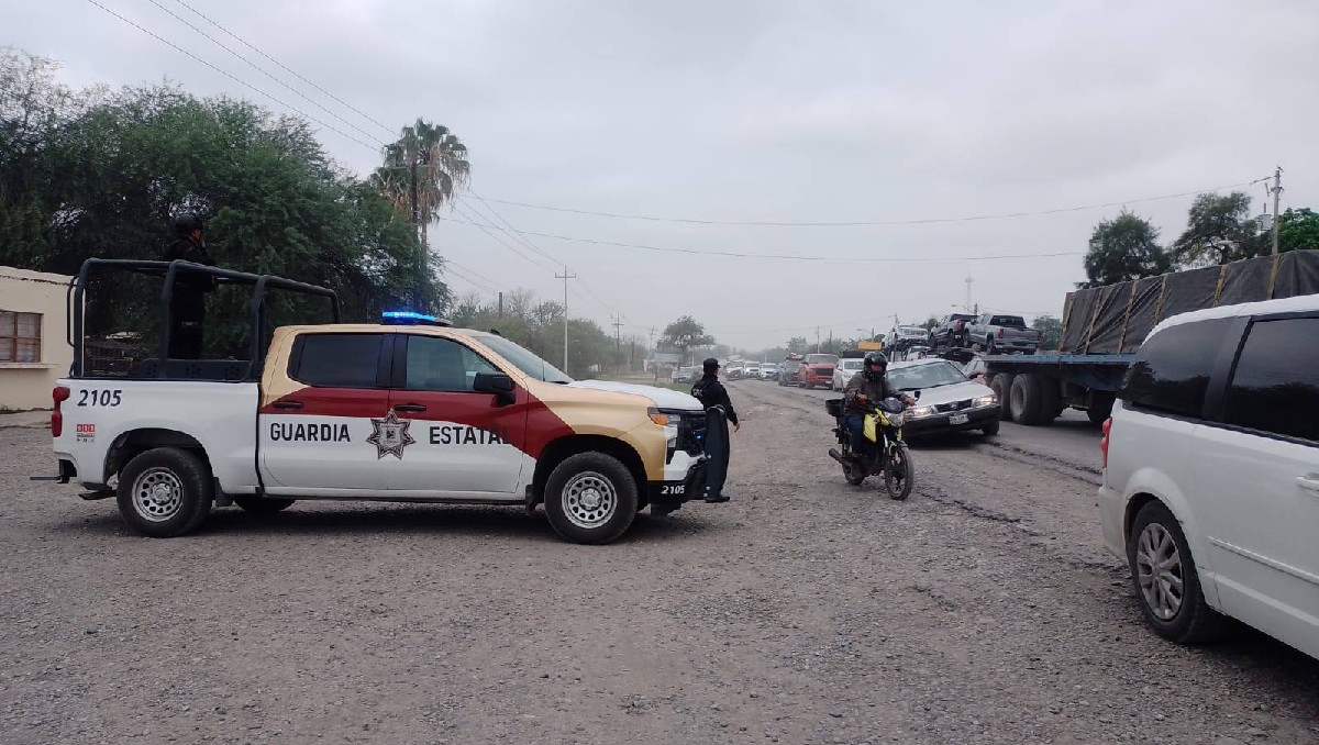 Reportan tráfico intenso en carreteras entre MTY y Tamaulipas. (SSP)