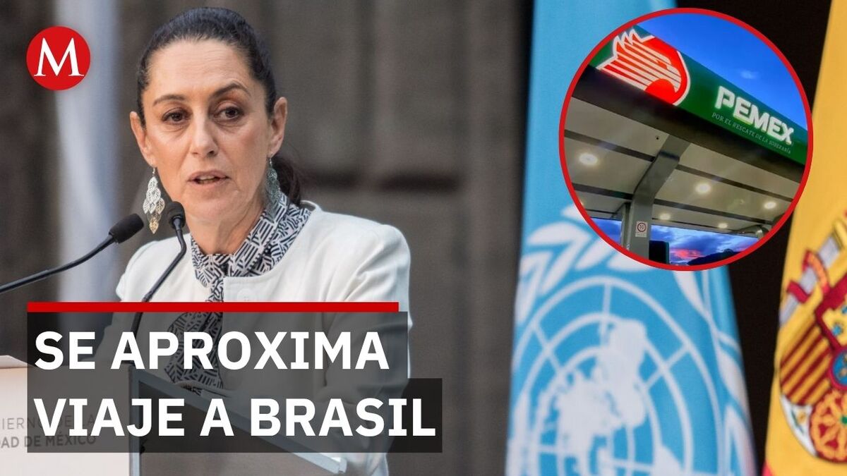 Sheinbaum confirma viaje para sellar alianza Pemex-Petrobras