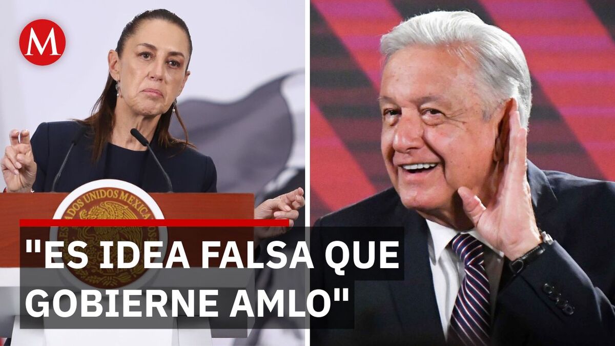 Sheinbaum frena rumores de la oposición sobre quién gobierna en México