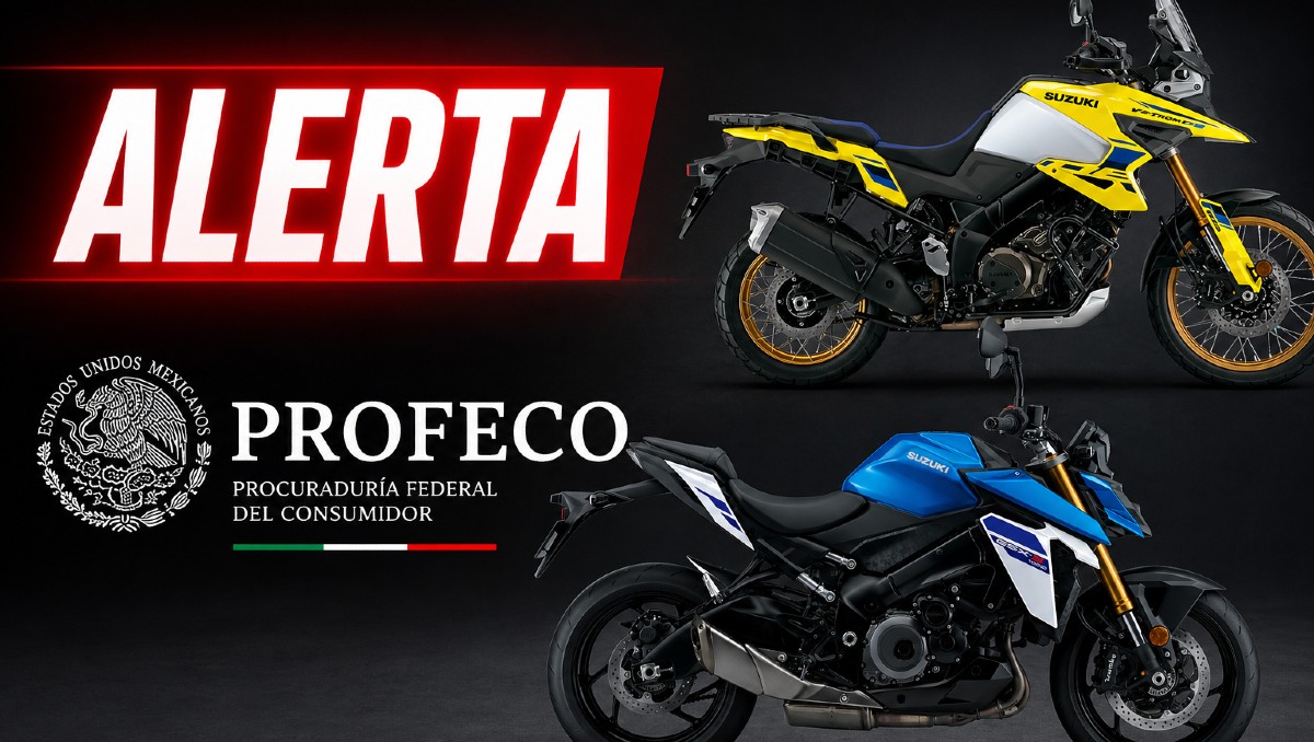 ¿Tienes moto Suzuki? Profeco alerta por falla en el faro | IA DISCOVER