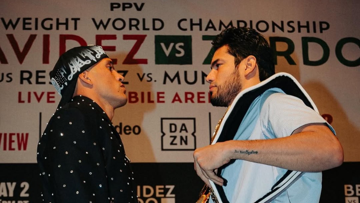 'Zurdo' Ramírez y David Benavidez se miden por la gloria del peso crucero (Instagram @benavidez300)