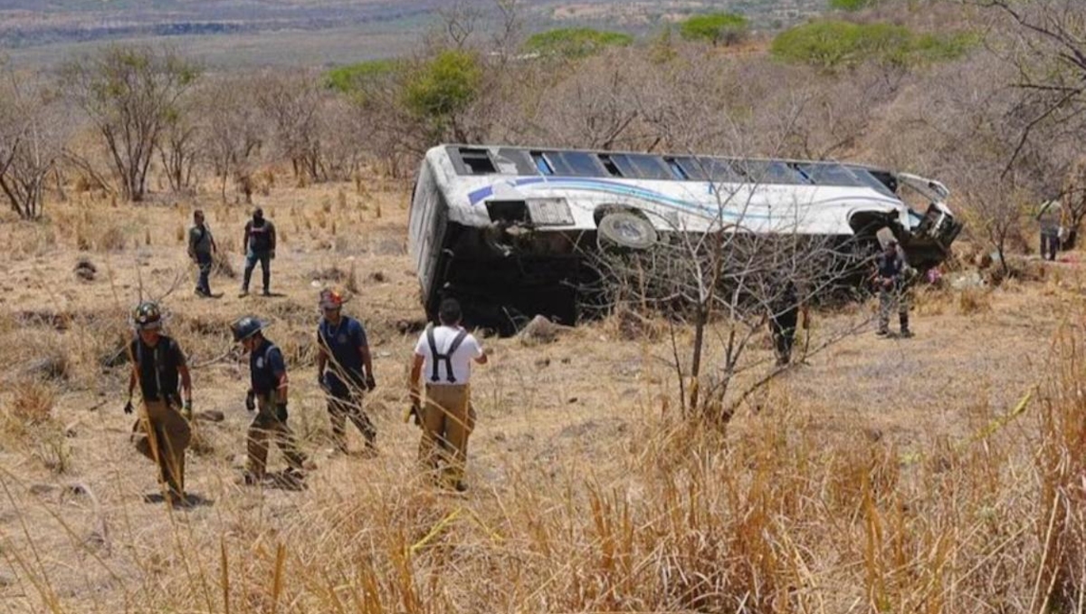 El accidente sucedió el pasado viernes a las 10:30 en la carretera San Marcos-Amatlán de Cañas (Foto: Cortesía)