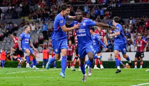 Con doblete de Christian Ebere, Cruz Azul venció a Atlas en la Ida de los Cuartos de Final del Clausura 2026 de la Liga MX