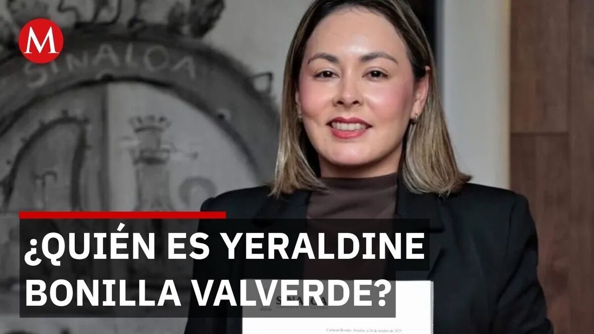 Conoce a Yeraldine Bonilla, la primera gobernadora de Sinaloa