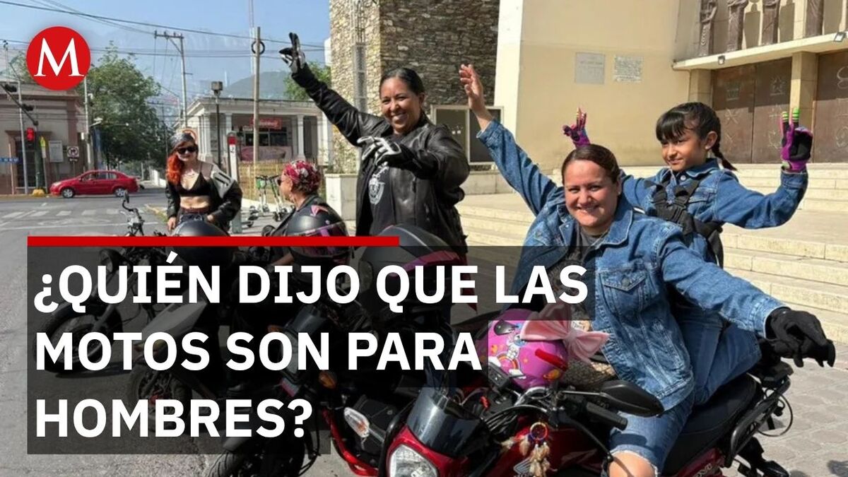Crece el movimiento de mujeres motociclistas en Nuevo León