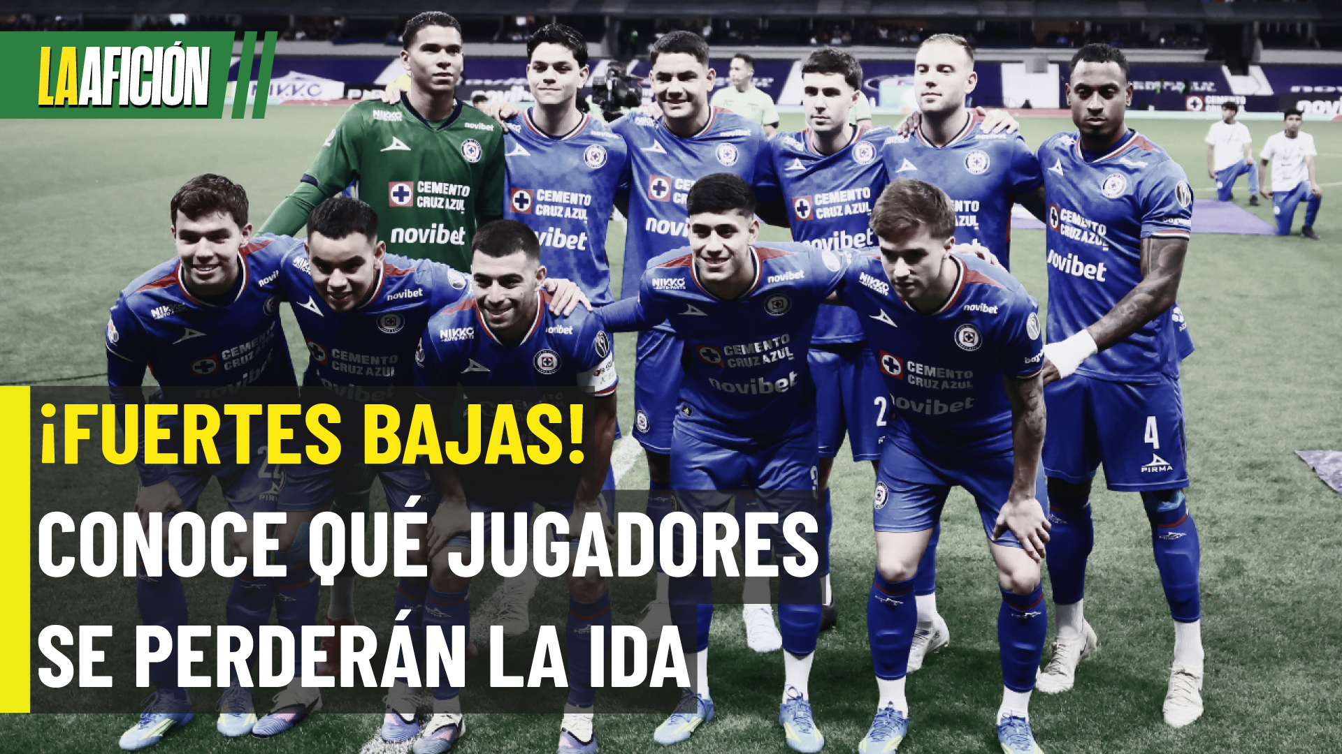 Cruz Azul pierde a sus delanteros clave para enfrentar al Atlas