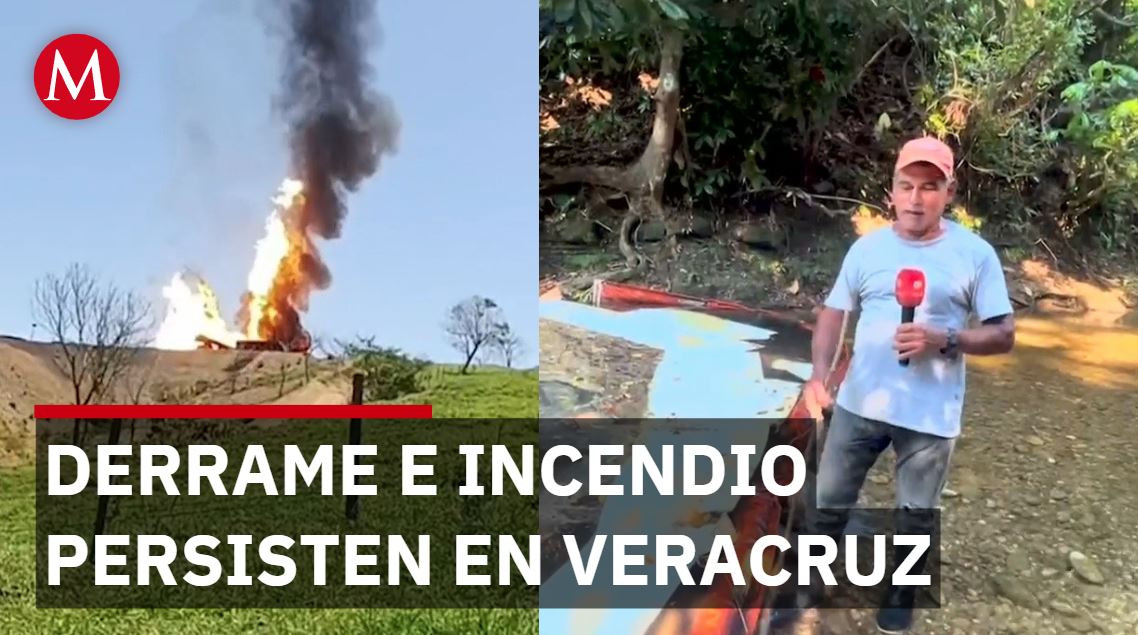 Derrame e incendio continúan en Arroyo Grande
