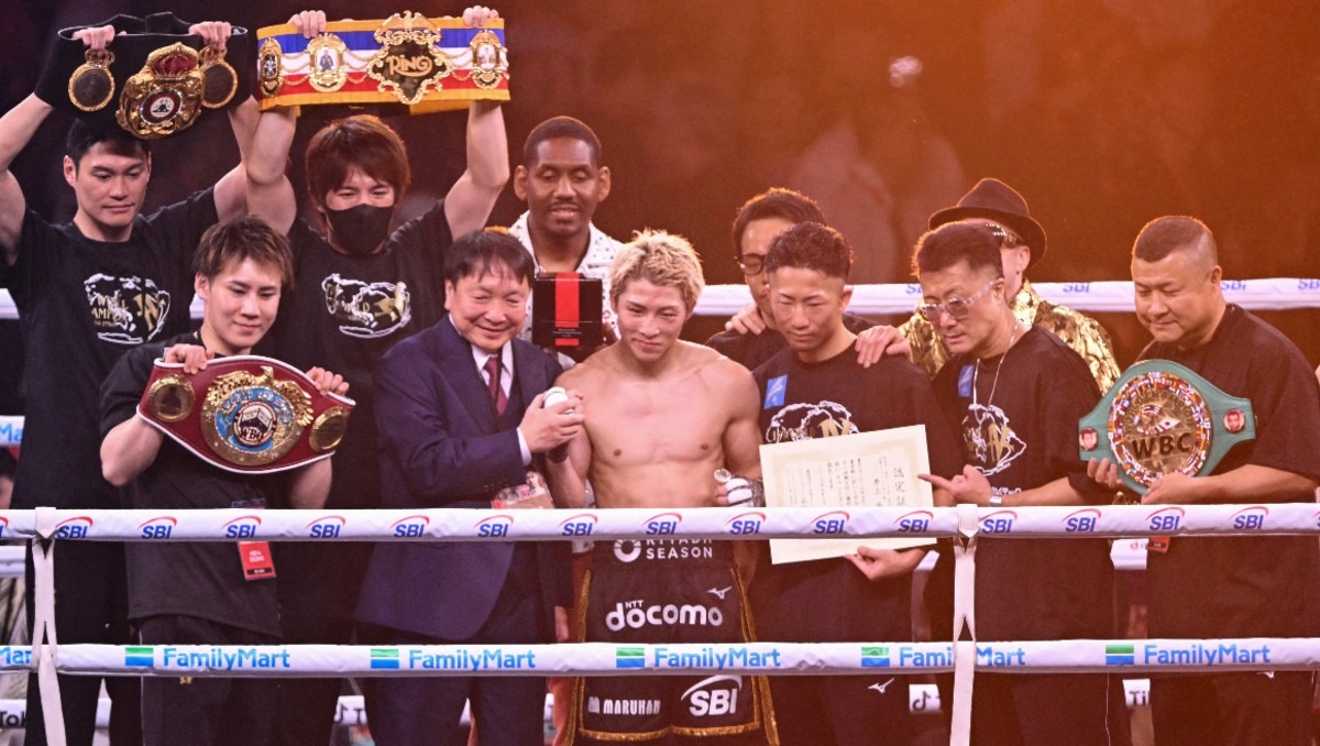 Inoue mantiene su invicto ante su compatriota Nakatani (AFP)