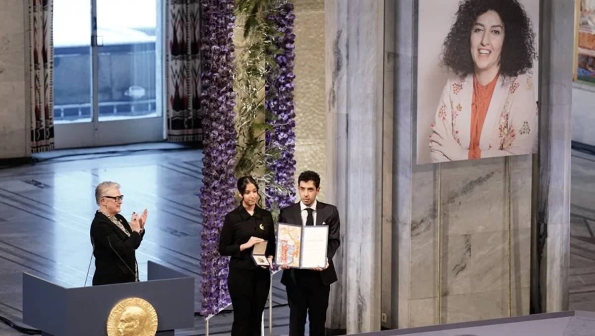La premio Nobel de la Paz iraní Narges Mohammadi fue trasladada de urgencia a un hospital en Zanjan. | Foto: EFE