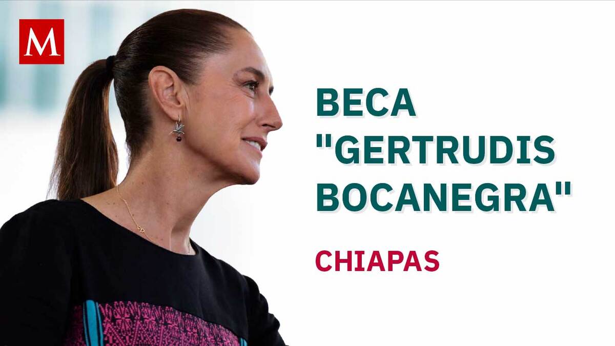 Sheinbaum encabeza asamblea de becas en Palenque