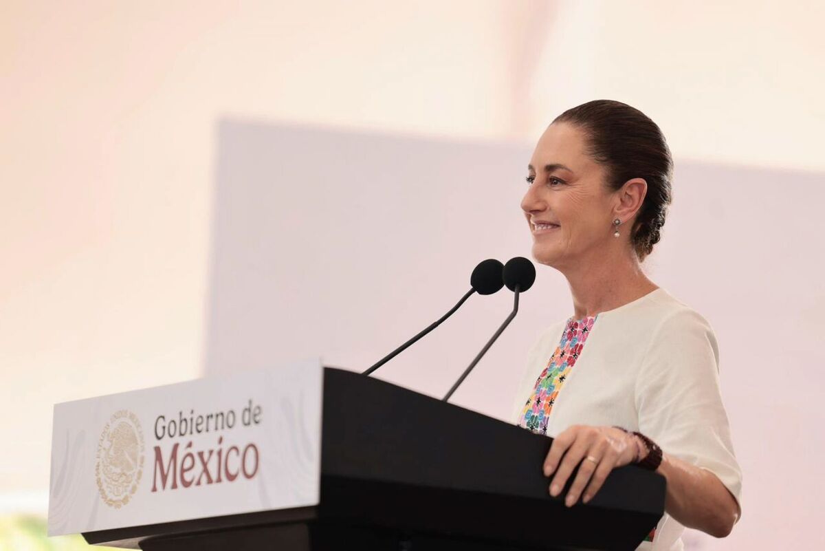 Sheinbaum llamó a reivindicar la grandeza cultural de México. | Foto: Cuartoscuro